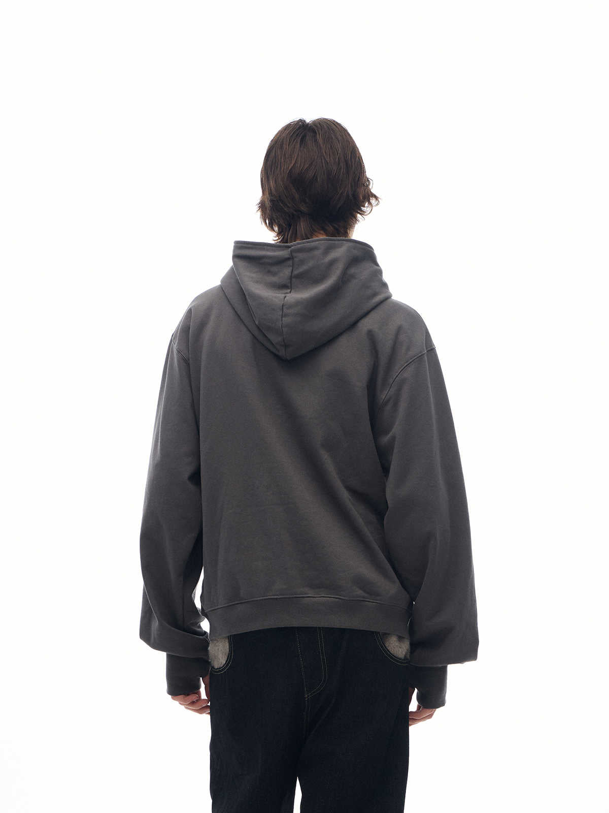 "Knot" Boxy Hooded Sweatshirt